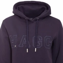 Hagg - Sweat à capuche femme Marine