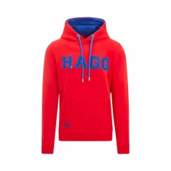 Hagg - Sweat à capuche homme / bleu roi Rouge Sale