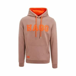 Hagg - Sweat à capuche homme glacé/ orange Marron Best