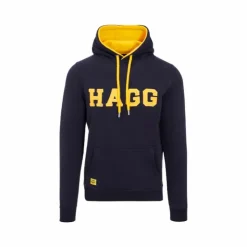Online Hagg - Sweat à capuche homme / jaune Marine