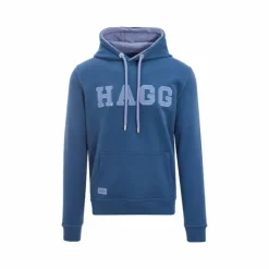 New Hagg - Sweat à capuche homme orage Bleu