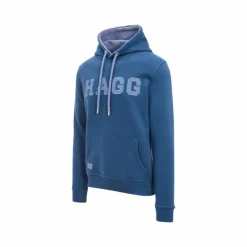 New Hagg - Sweat à capuche homme orage Bleu