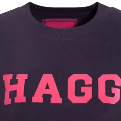 Best Hagg - Sweat col rond femme / fuchsia Marine