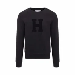 Hot Hagg - Sweat col rond homme Noir