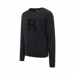 Hot Hagg - Sweat col rond homme Noir
