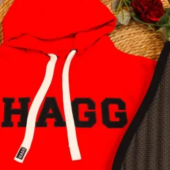 Hagg - Sweat hoodie à capuche rouge Best