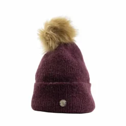 Harcour - Bonnet femme Anto figue Violet