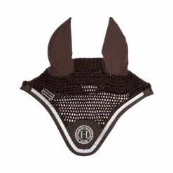 Sale Harcour - Bonnet pour chevaux Fredy cacao Marron