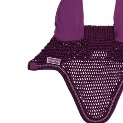 Harcour - Bonnet pour chevaux Aska figue Violet Outlet