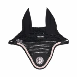 Discount Harcour - Bonnet pour chevaux Suzette / rose Noir