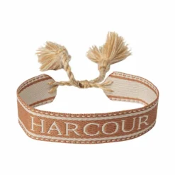 Sale Harcour - Bracelet Baya abricot/ lin Orange