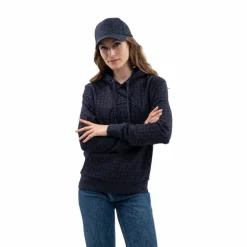 Harcour - Casquette unisexe April tartan Marine Sale