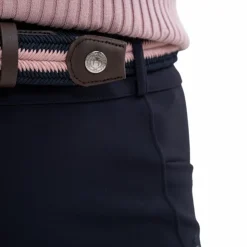 Harcour - Ceinture Bana / pivoine Marine Hot