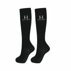 Discount Harcour - Chaussettes d'équitation Hickstead noir (x1)