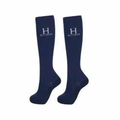 Harcour - Chaussettes d'équitation Hickstead (x1) Marine Online