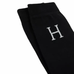Harcour - Chaussettes d'équitation Sanane Noir