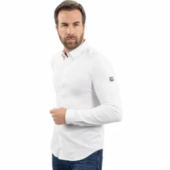 Hot Harcour - Chemise manches longues homme Shy Blanc