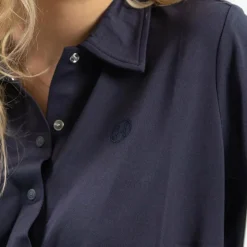 Harcour - Chemise manches longues femme Sharly Marine Hot