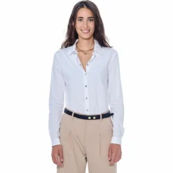 Online Harcour - Chemise manches longues femme Sharmy Blanc