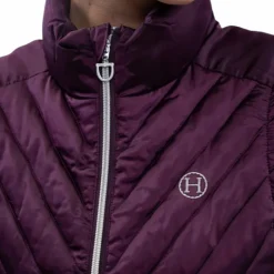 Best Harcour - Doudoune sans manches femme Agnes figue Violet