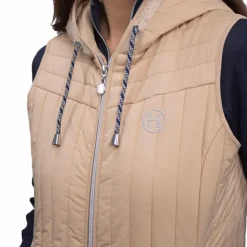 Online Harcour - Gilet sans manches femme Berty sable Beige