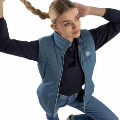 Online Harcour - Gilet sans manches femme Balzac lavande Bleu