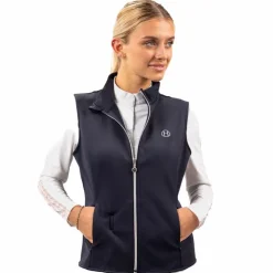 Harcour - Gilet sans manches femme Senjo compatible airbag Marine New
