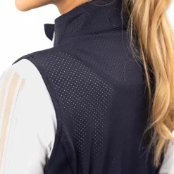 Harcour - Gilet sans manches femme Senjo compatible airbag Marine New