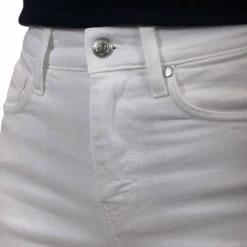 Clearance Harcour - Jean mom femme Juliette Blanc