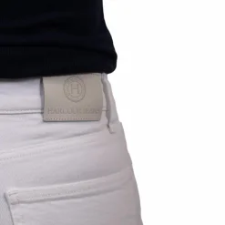 Clearance Harcour - Jean mom femme Juliette Blanc