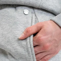 Harcour - Jogging femme Aria chiné Gris Discount