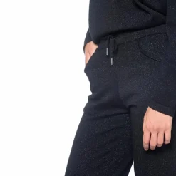 Harcour - Jogging femme Joggi shiny Noir Hot