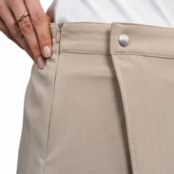 Harcour - Jupe short femme Skafa latte Marron Clearance