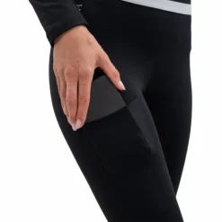 Harcour - Legging d'équitation femme Volta / gris clair Noir Hot