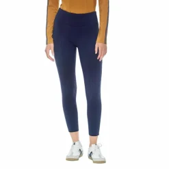 Clearance Harcour - Legging d'équitation polaire femme Lili Marine