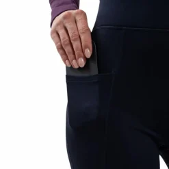 Outlet Harcour - Legging d'équitation polaire femme Anaelle Marine