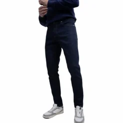 Harcour - Pantalon casual homme Jimmer brut Marine Online