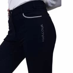 Outlet Harcour - Pantalon d'équitation femme Boogie Marine