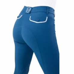 Online Harcour - Pantalon d'équitation femme Jaltika lagon Bleu