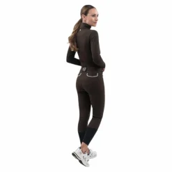Sale Harcour - Pantalon d'équitation polaire femme Jaipur cacao Marron