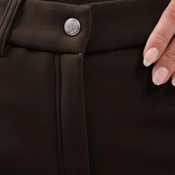 Sale Harcour - Pantalon d'équitation polaire femme Jaipur cacao Marron