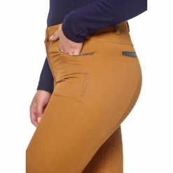 Harcour - Pantalon d'équitation femme Boogie golden yellow Jaune