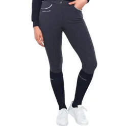Harcour - Pantalon d'équitation femme Jaltika foncé Gris