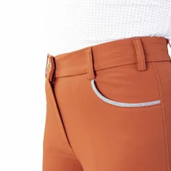 Online Harcour - Pantalon d'équitation femme Jaltika fauve Orange