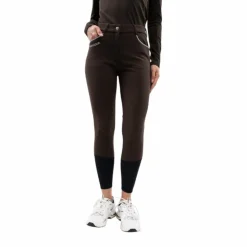 Harcour - Pantalon d'équitation femme Jaltika cacao Marron Sale