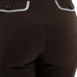 Harcour - Pantalon d'équitation femme Jaltika cacao Marron Sale