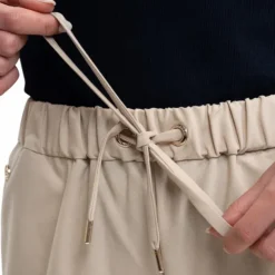 Sale Harcour - Pantalon fluide femme Paisley lin Beige