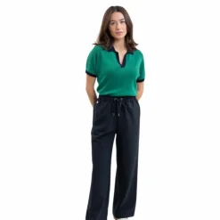 Harcour - Pantalon fluide femme Paisley Marine Sale