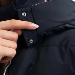 Harcour - Parka courte réversible femme Adele / pivoine Marine Hot