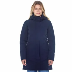 Harcour - Parka longue femme Pich Marine